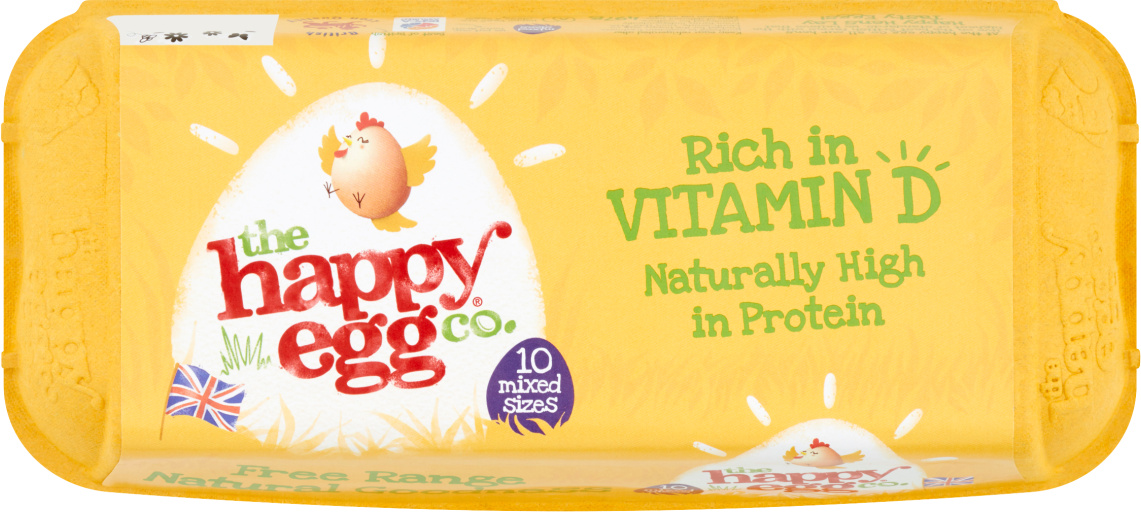 10 Mixed Sized Eggs